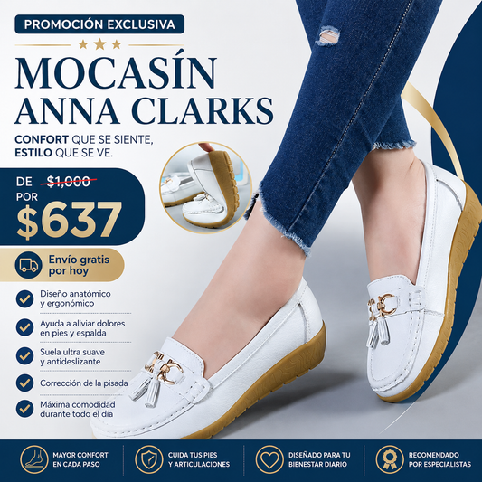 Mocasines Ortopédicos AnnaClarks